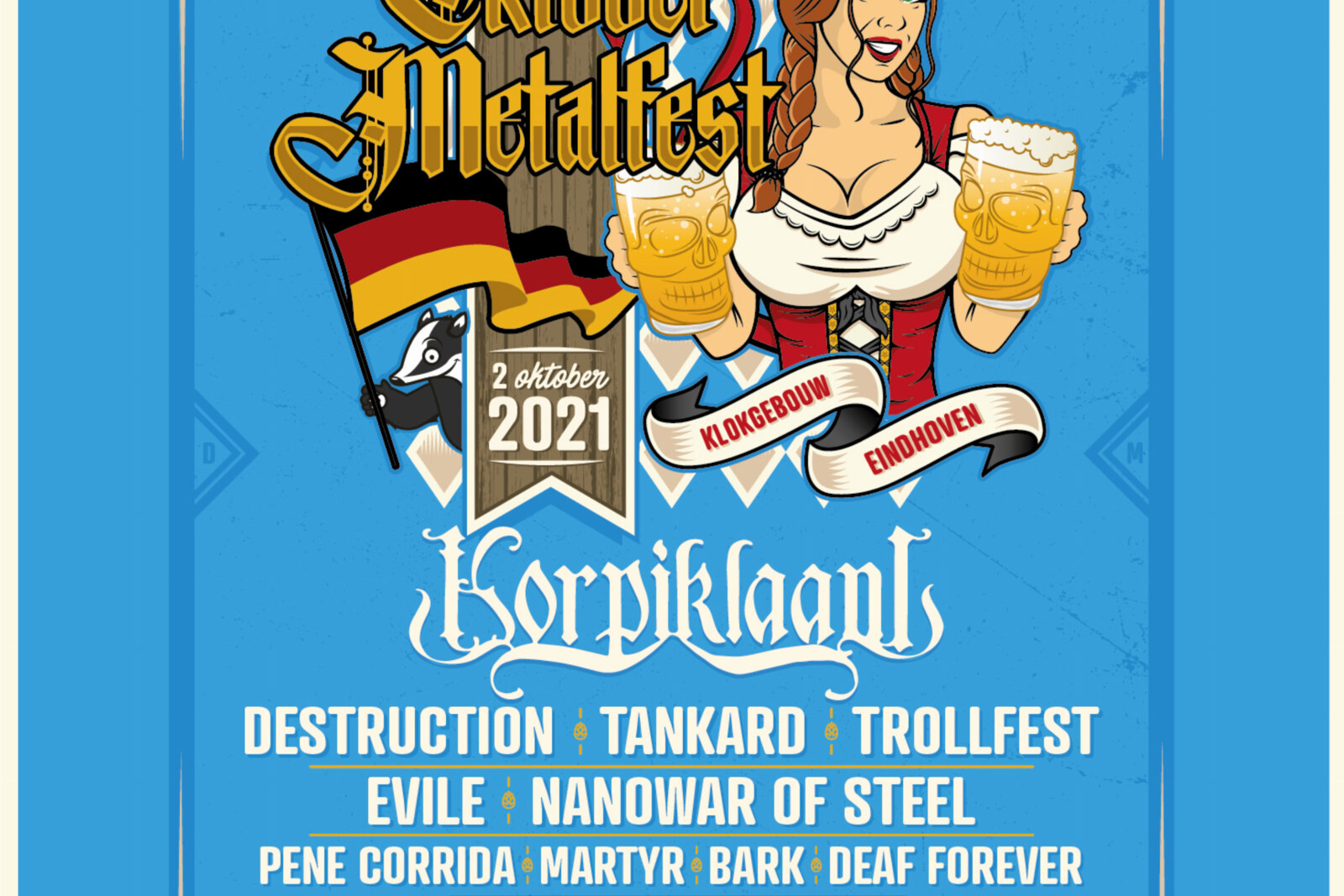 Das Oktober Metalfest voegt drie nieuwe namen toe aan de line-up!