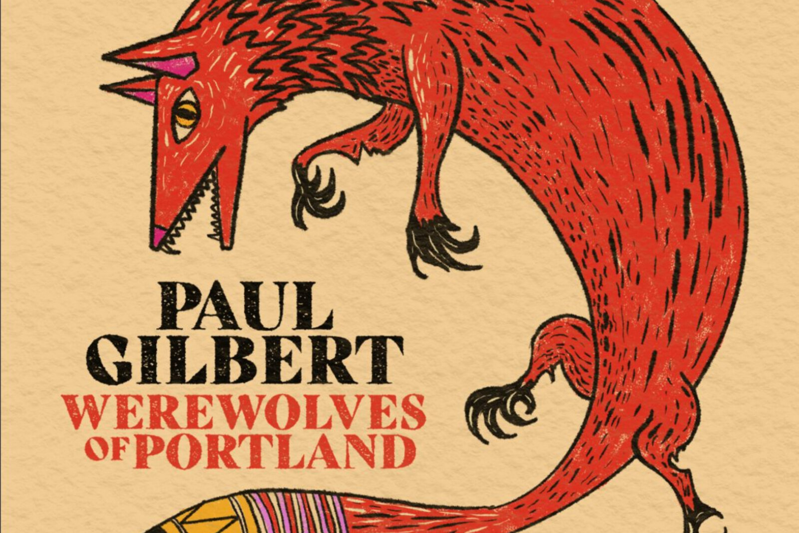 Paul Gilbert brengt video uit voor album titeltrack 'Werewolves Of Portland'.