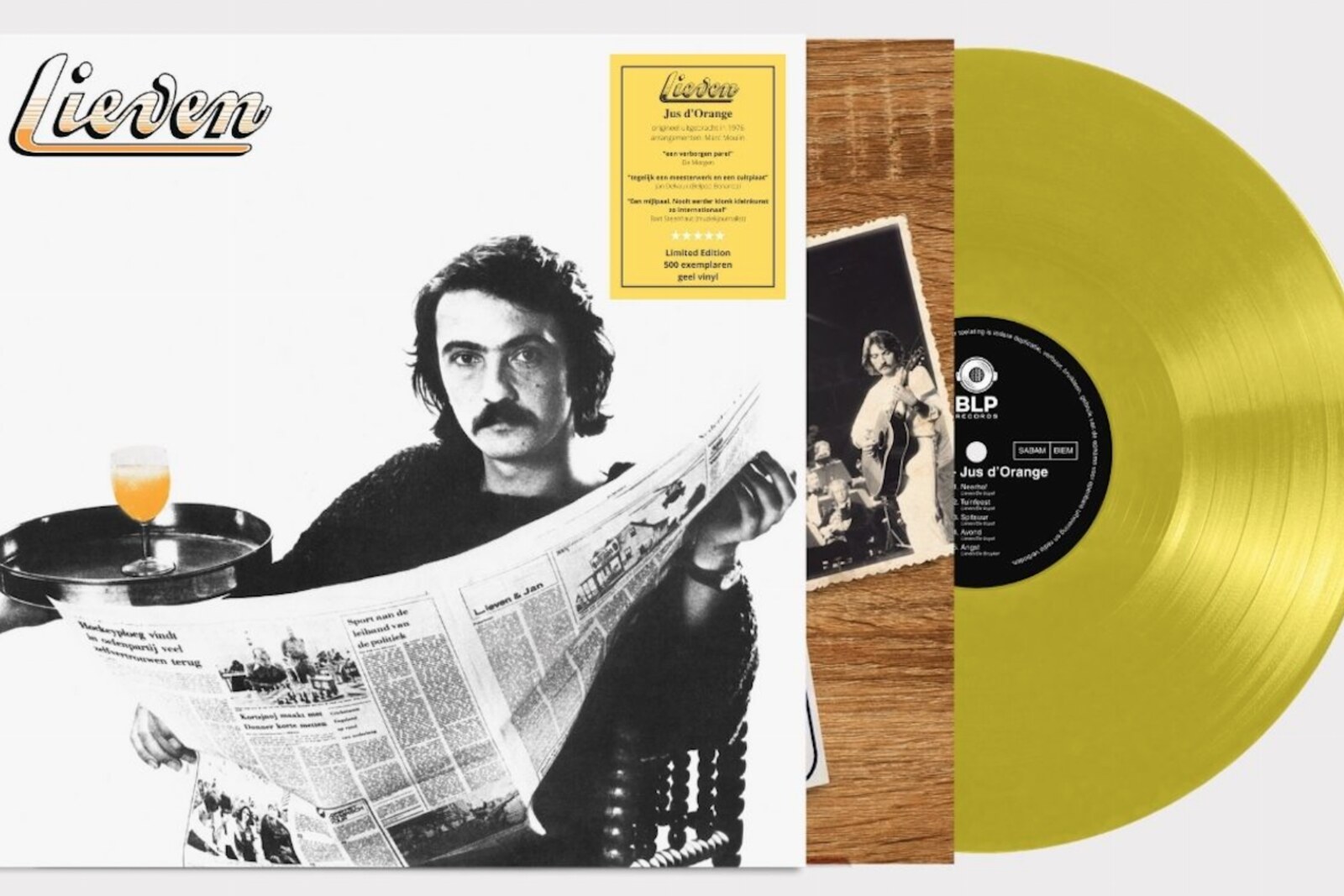 'Jus d'Orange' van Lieven verschijnt na 45 jaar opnieuw op vinyl