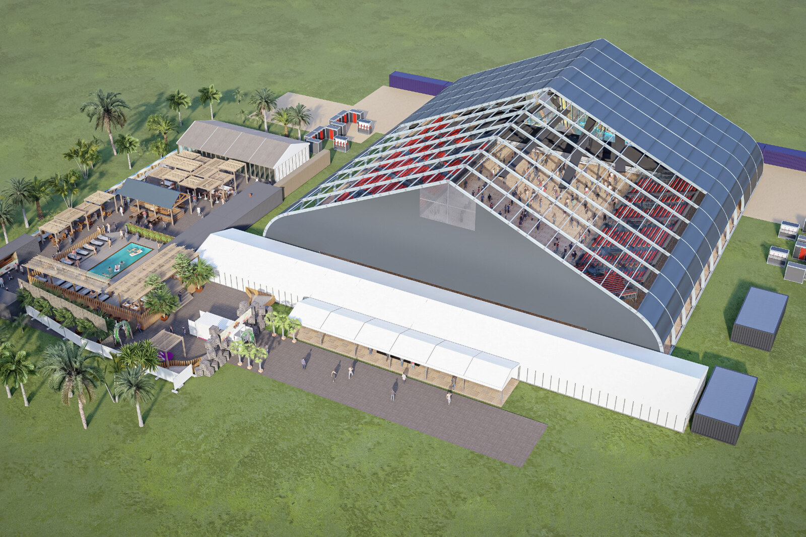 Groen licht voor opening Proximus Pop-Up Arena