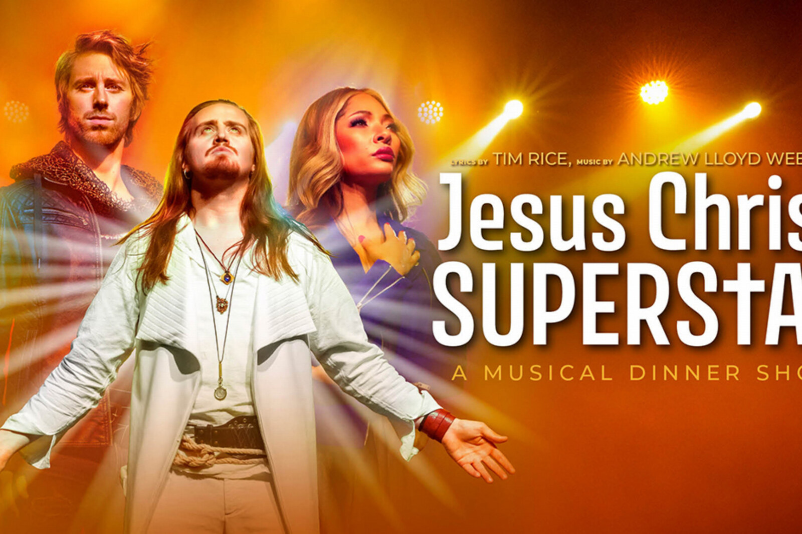 Rik Torfs en Marcel Vanthilt in 'Jesus Christ Superstar - a musical dinner show'