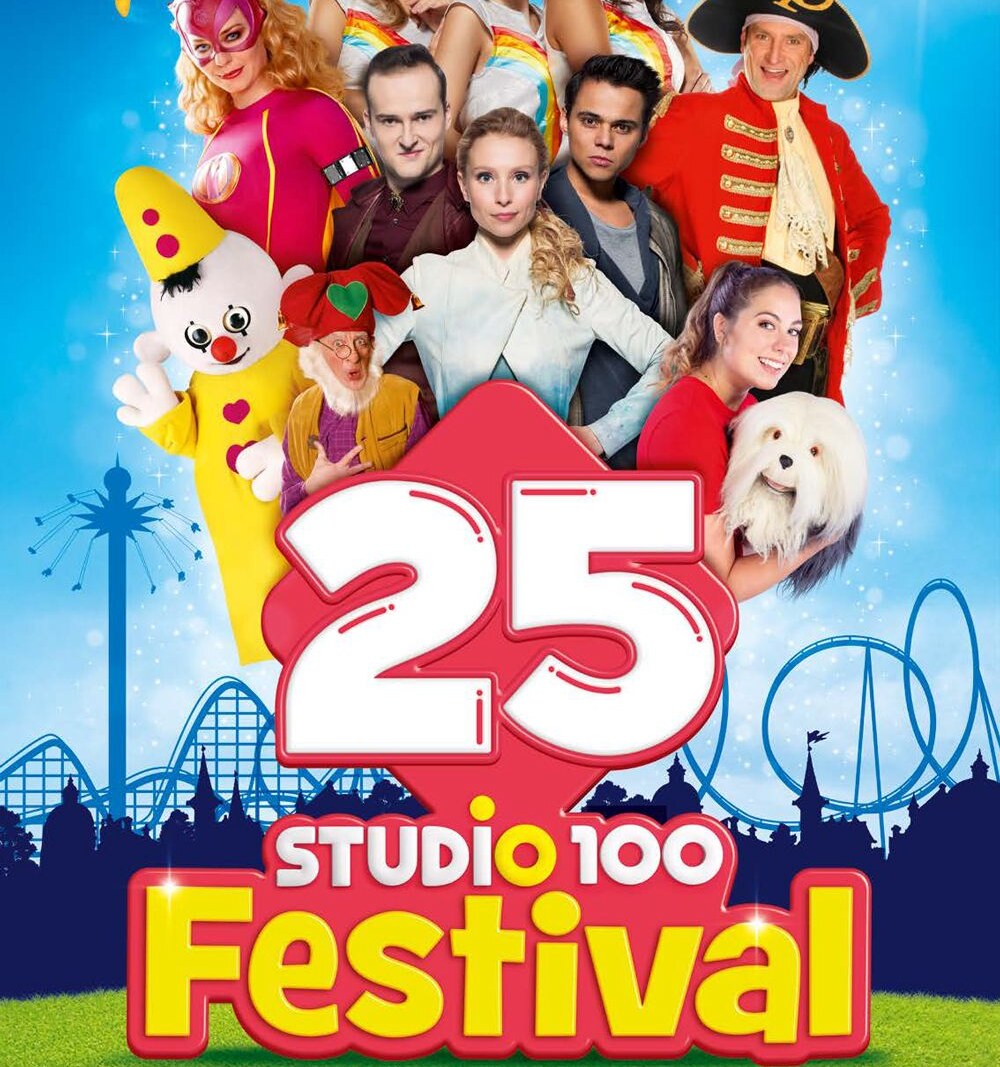 Kom op 11 september mee 25 jaar Studio 100 vieren.