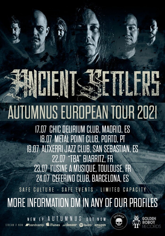 Ancient Settlers announce European tour and new video