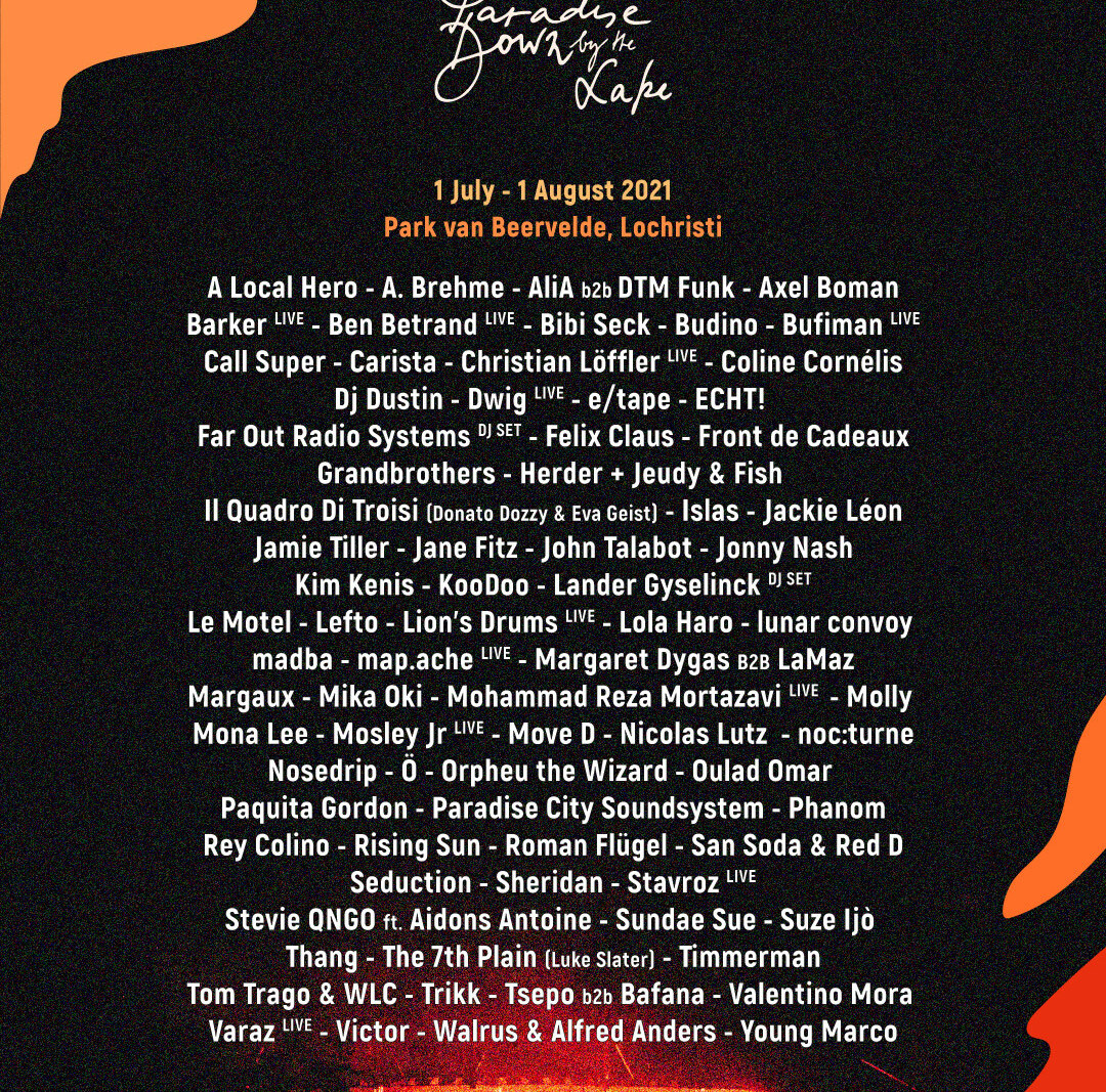 Paradise City Festival & Paradise Down by The Lake 2021 staan in de steigers