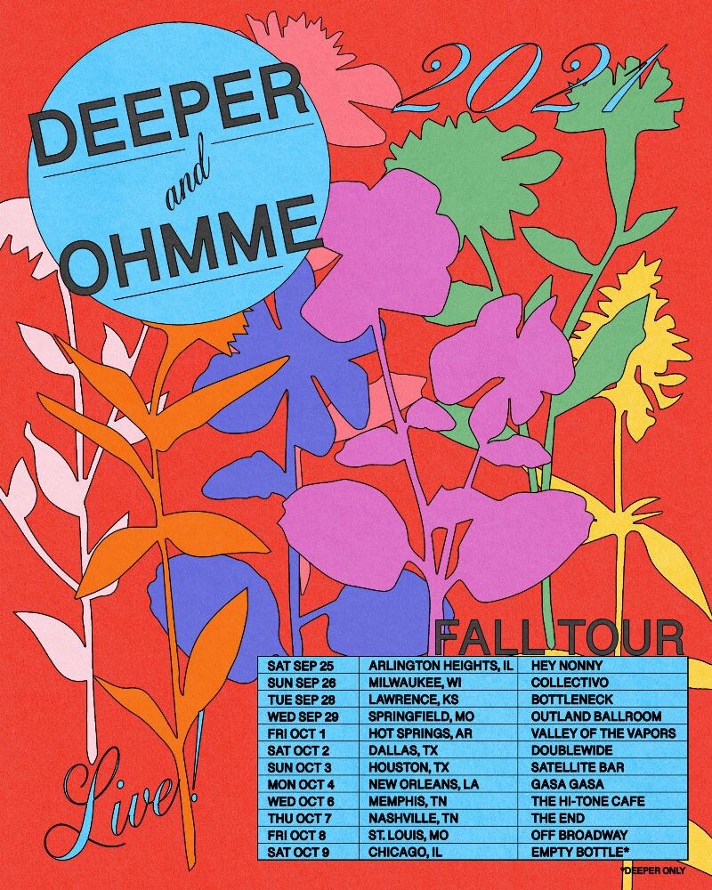Deeper Announce Fall Co Headlining Tour With Ohmme