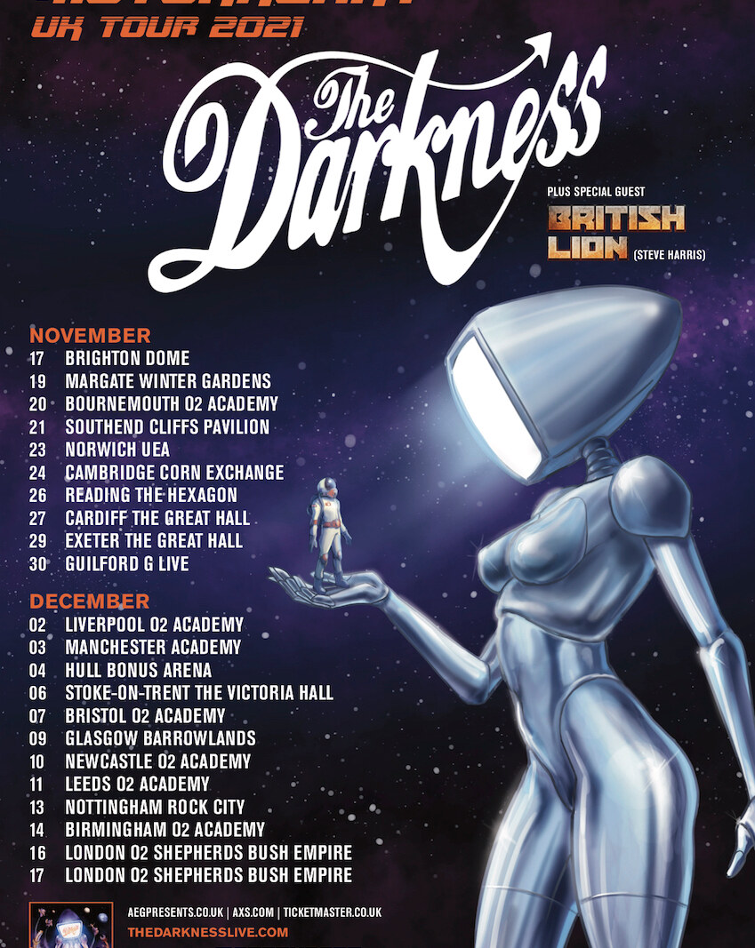 The Darkness announce brand new album 'Motorheart'