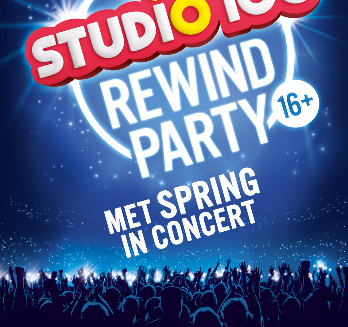 Vier samen met SPRING 25 jaar Studio 100 in het Sportpaleis
