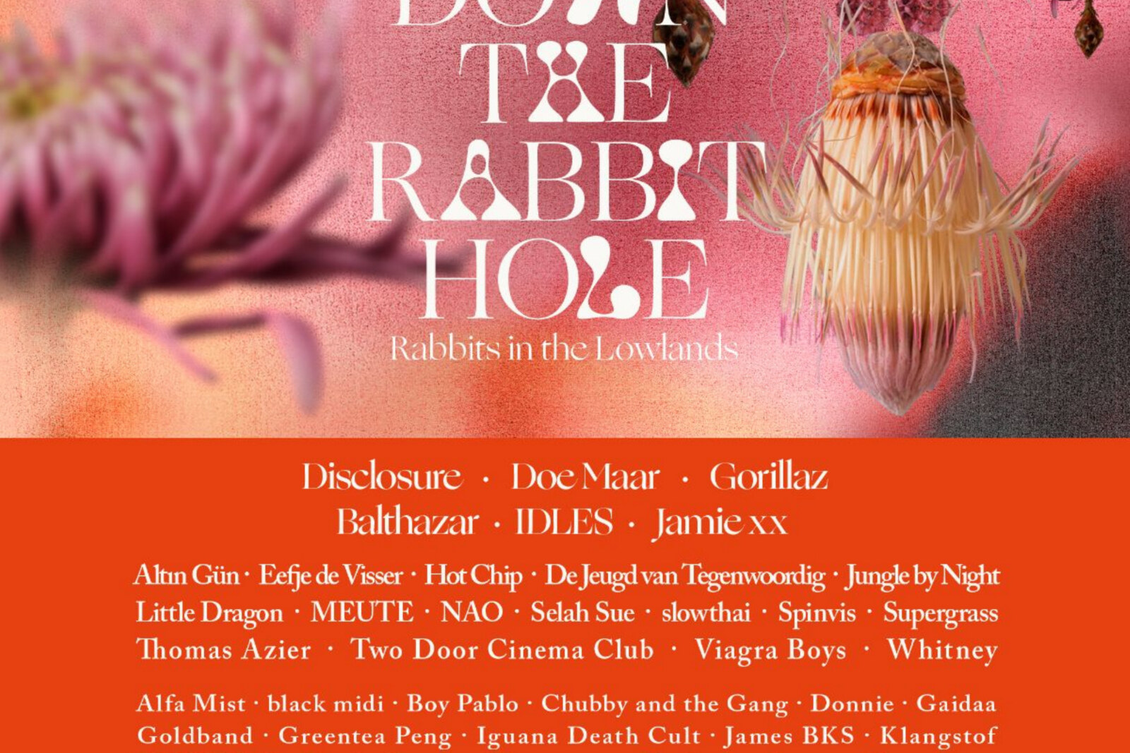 Down The Rabbit Hole: 14 nieuwe bevestigingen