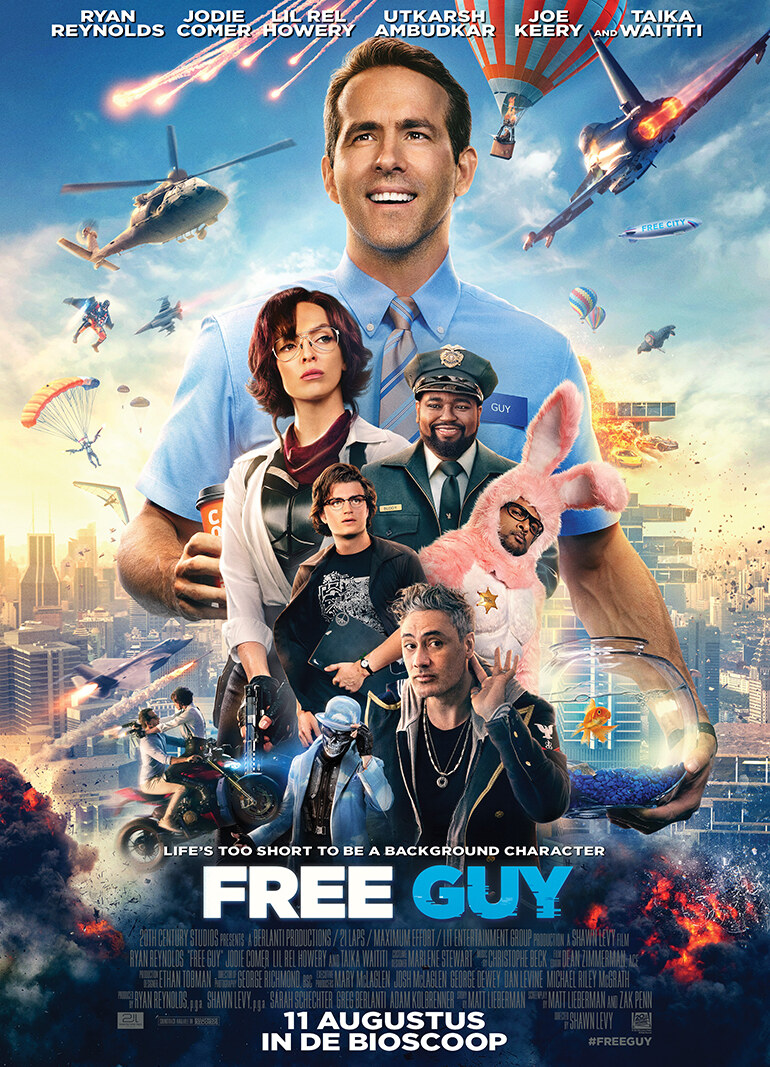 Ontdek de gloednieuwe trailer van Free Guy