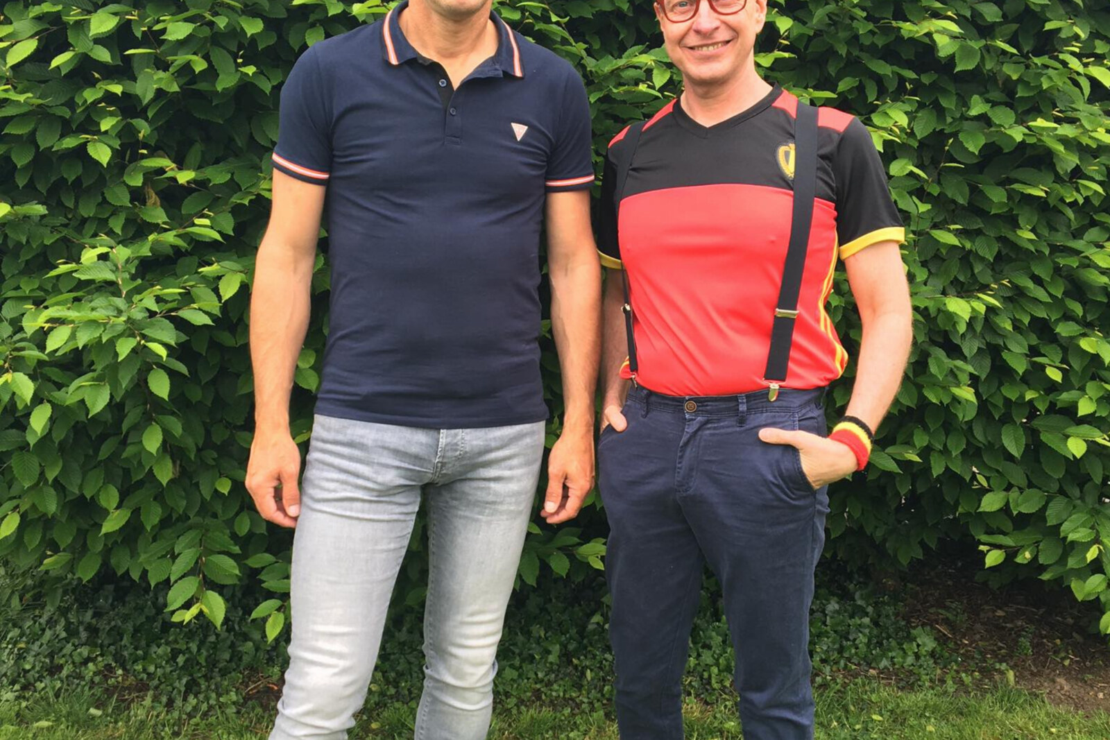 Ex-Rode Duivel Gert Claessens en Feest DJ Lucki Luc delen hun Spotify-lijstje met de voetbalsupporters!