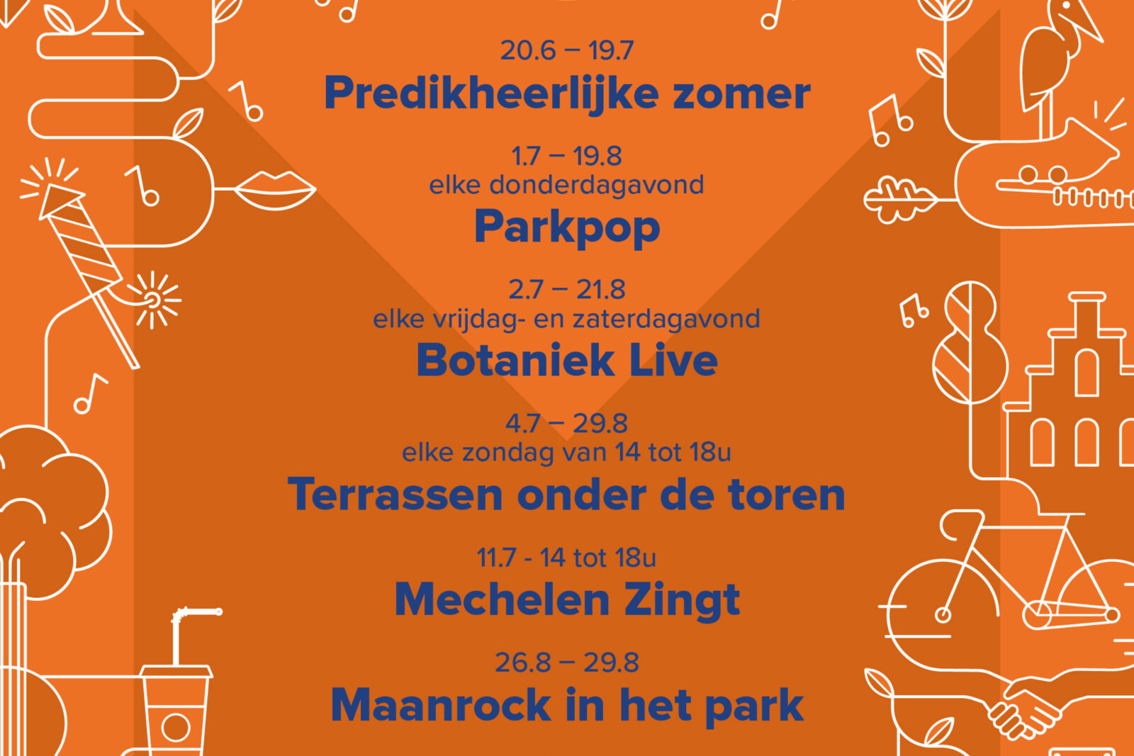 Programma De Zomer is van Mechelen is compleet