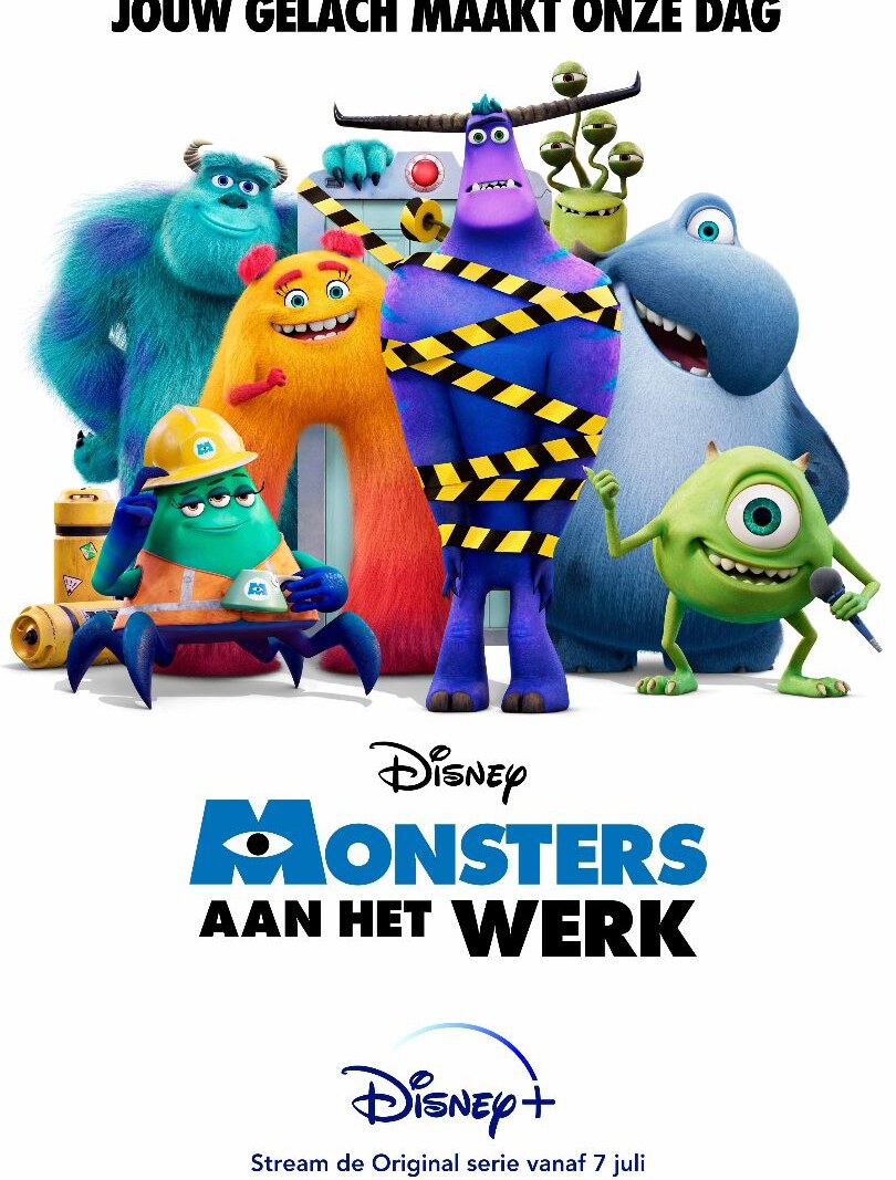  Disney+ onthult de officiële trailer voor de nieuwe originele serie "Monsters aan het Werk"