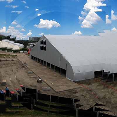 Aftellen naar opening Proximus Pop-Up Arena in Middelkerke