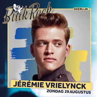 Jérémie Vrielynck treedt op én presenteert op BuikRock