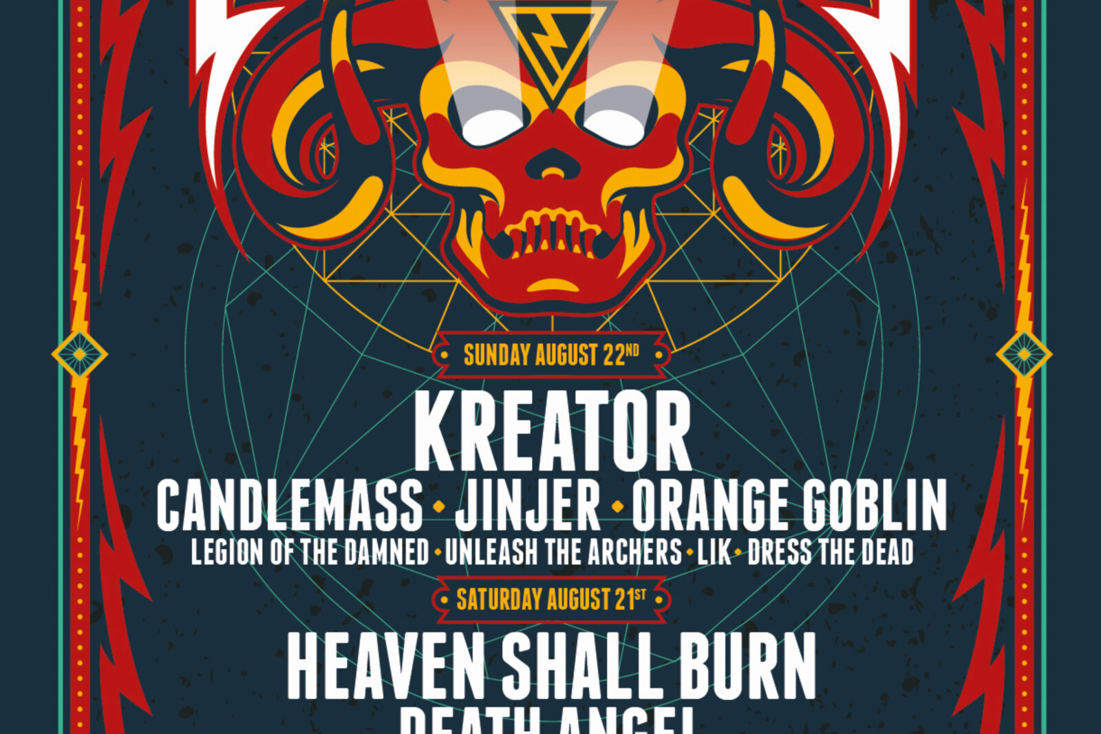 4 nieuwe namen voor Dynamo Metalfest 2021.