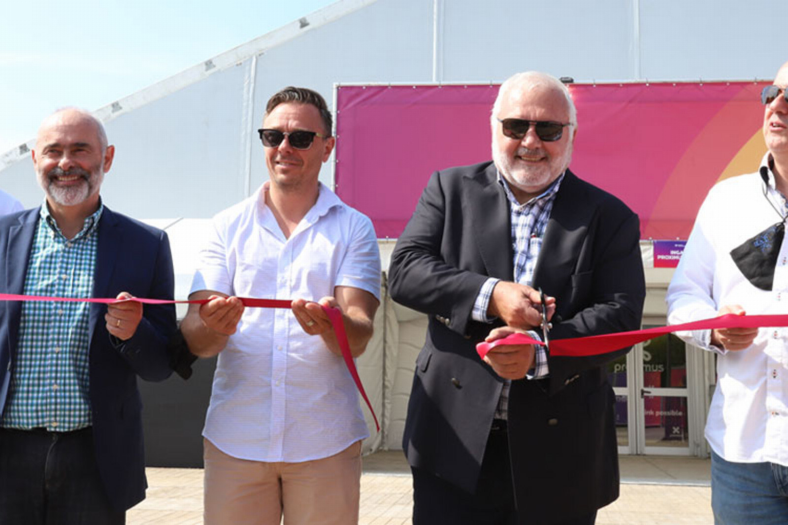 Proximus Pop-Up Arena in Middelkerke vandaag officieel open