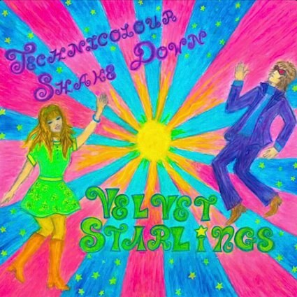 Velvet Starlings release fab new single 'Technicolour Shakedown' on 21st July, out on Golden Robot Records.