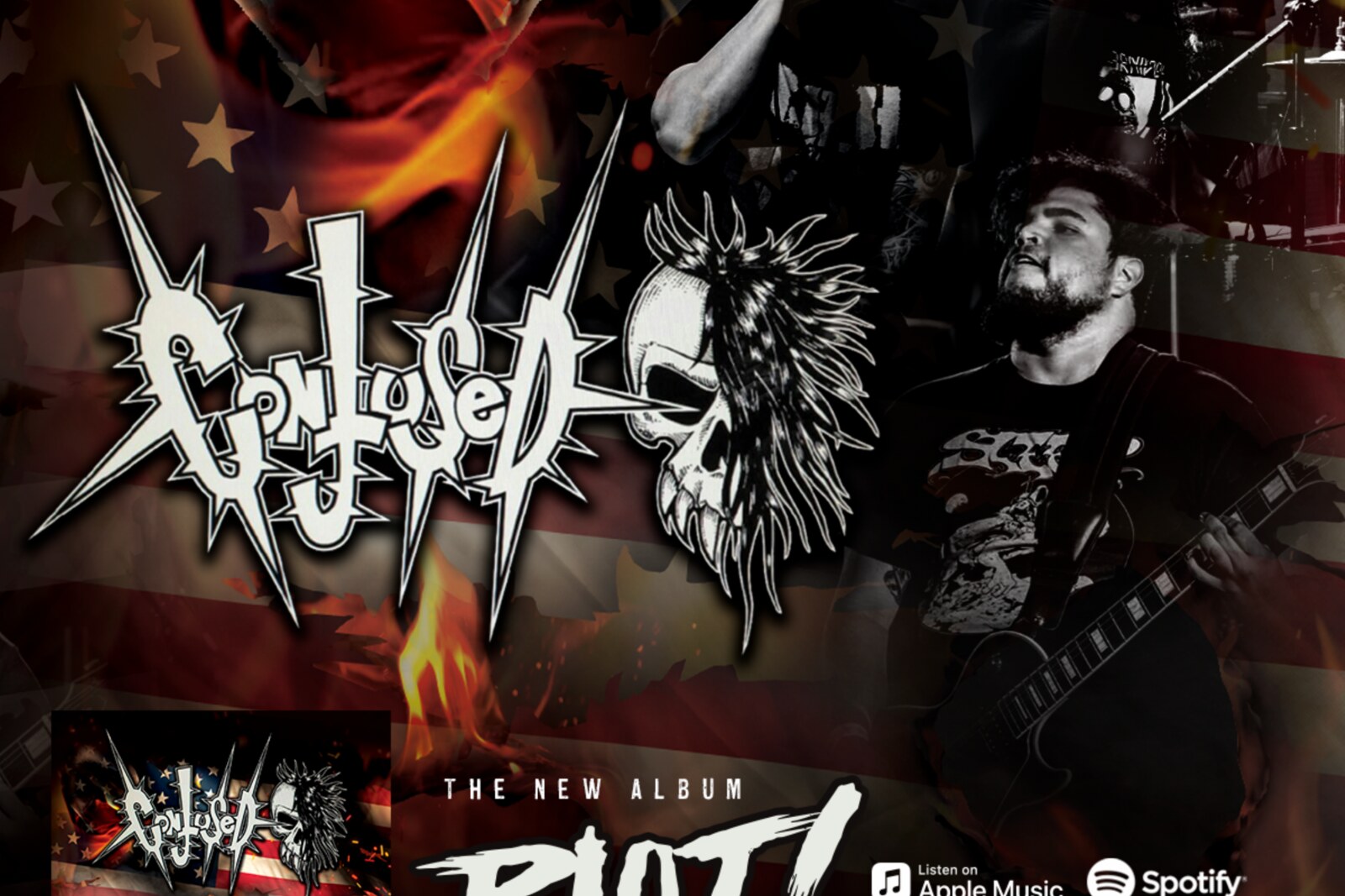 Confused to release new album "Riot"