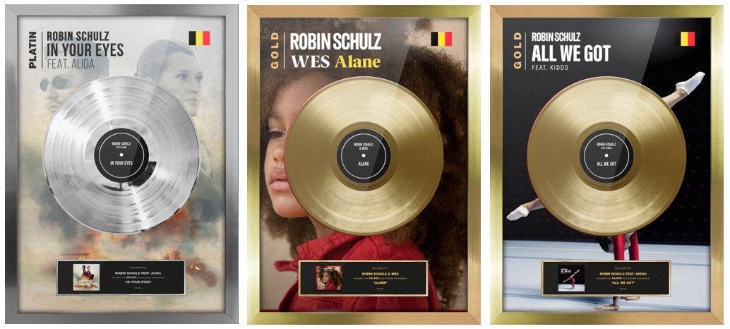 Robin Schulz bereikt wereldwijd globale mijlpaal van 400 gouden, platina en diamanten awards