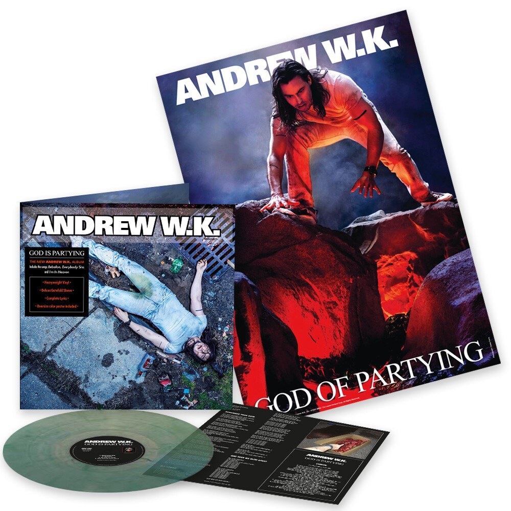 Party Icon ANDREW W.K. Reveals Metallic New Track, "Everybody Sins"