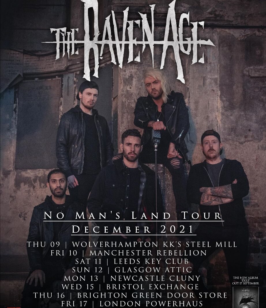 The Raven Age announce 'No Man's Land Tour' for December 2021