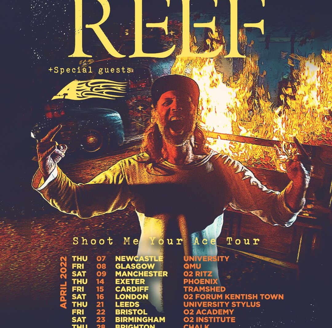 Reef announce 'Shoot Me Your Ace' UK tour