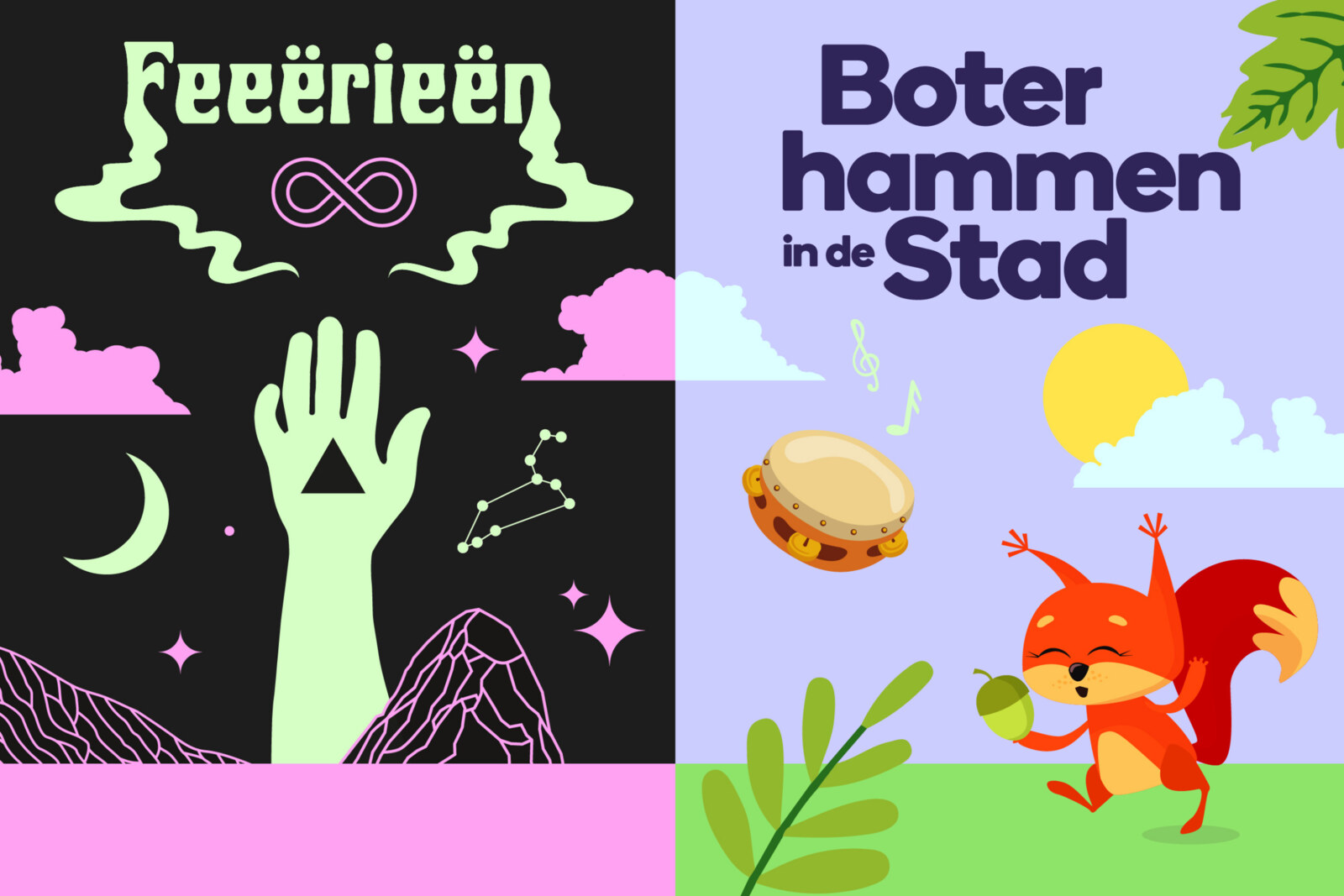 AB presenteert de line-up van gratis zomerfestivals Boterhammen in de Stad & Feeërieën