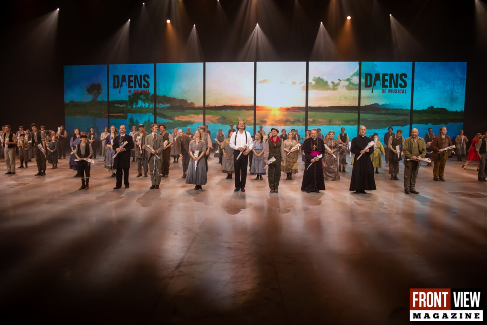 Voorstellingen musical Daens terug hervat in Studio 100 Pop-Up Theater!