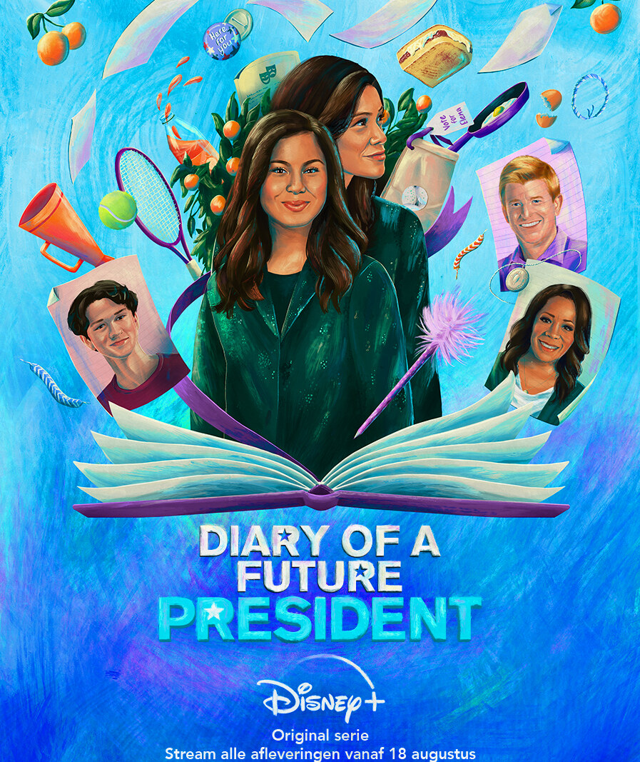 Official trailer and key art for The Disney+ original series ''Diary of a Future President'' now available