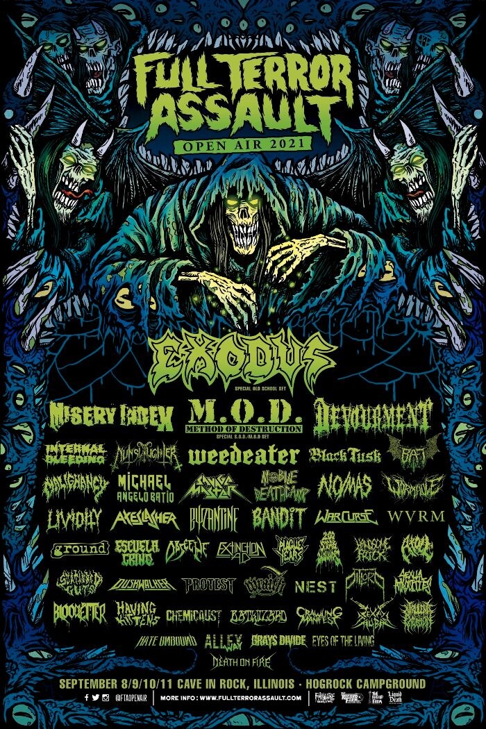 Death On Fire at Full Terror Assault Festival 2021