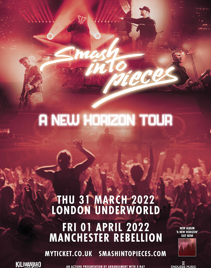 Smash Into Pieces announce 'A New Horizon Tour' UK shows
