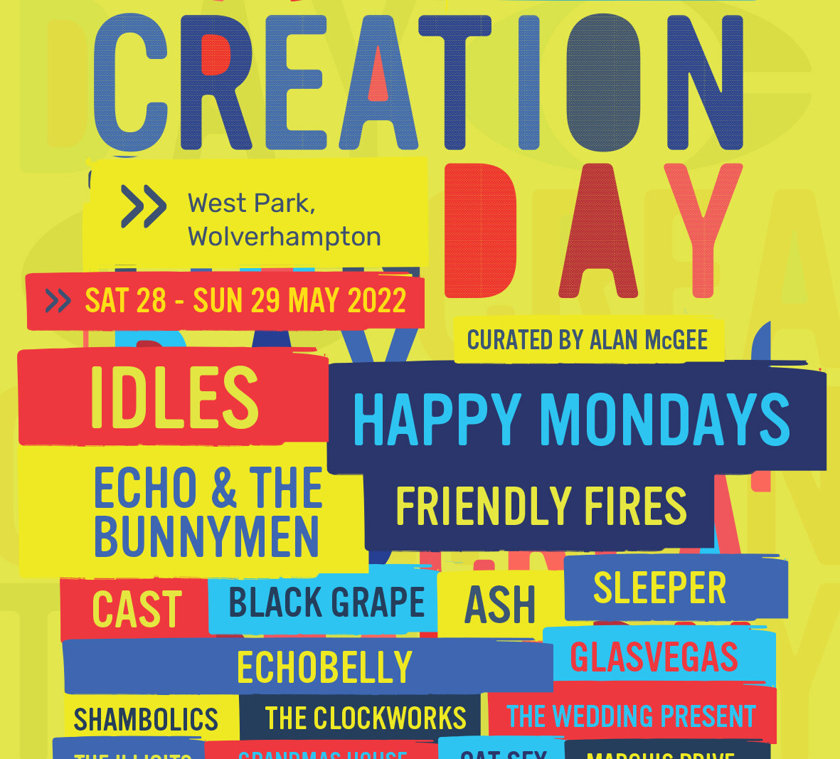 Utilita Creation Day Festival Announces IDLES, HAPPY MONDAYS + More for 2022