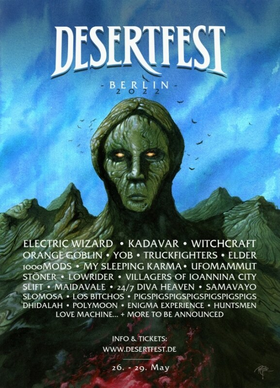 Desertfest Berlijn Announces First 25 Band Names For 2022!