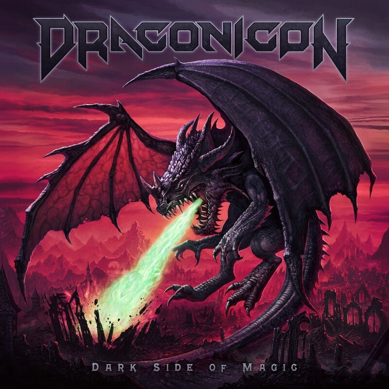 The Italian power metal band Draconicon just released a lyric video for "Monsters' Breakaway", the fourth single from their new album "Dark Side of Magic"