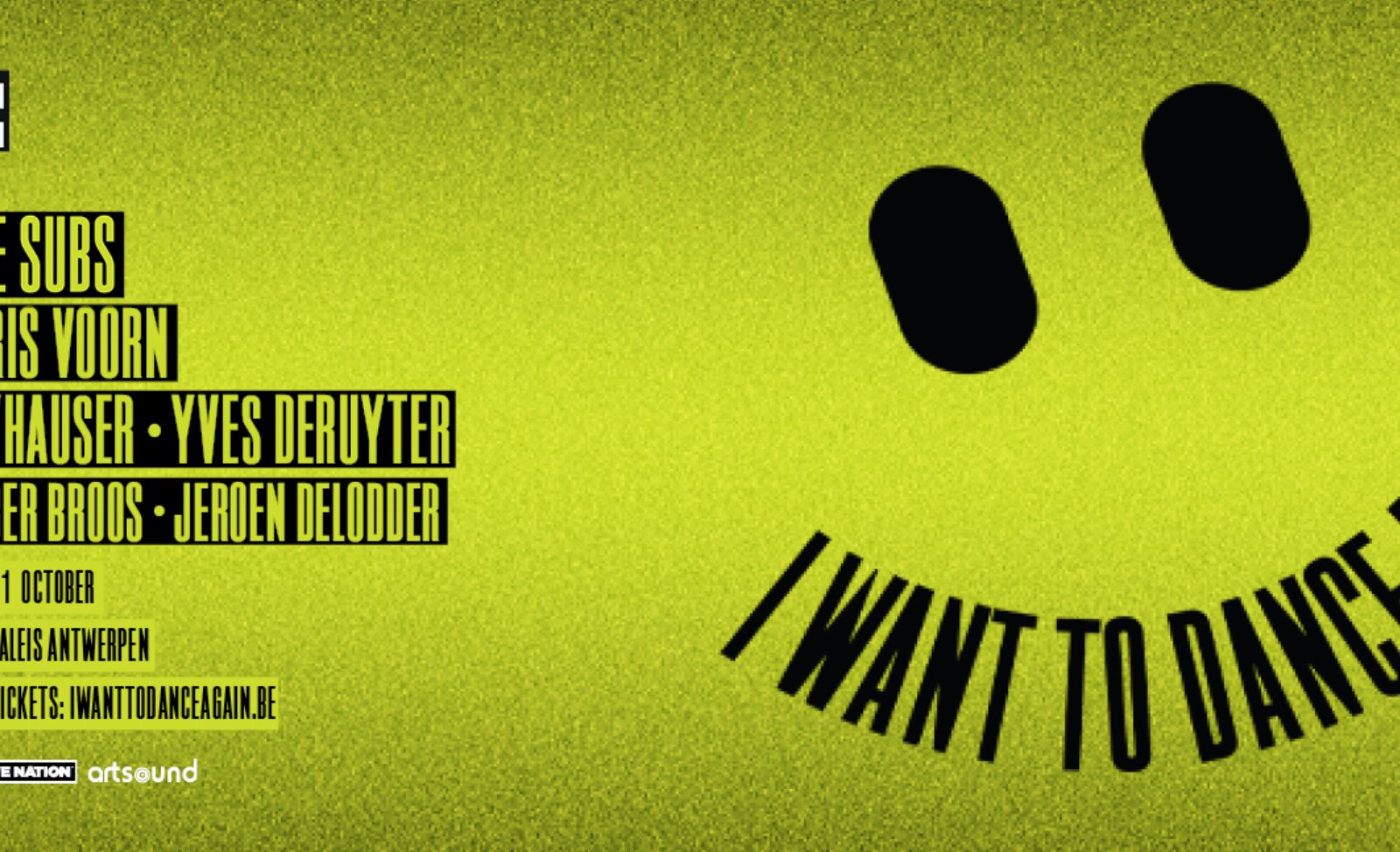 I Want To Dance Again: line-up announcement