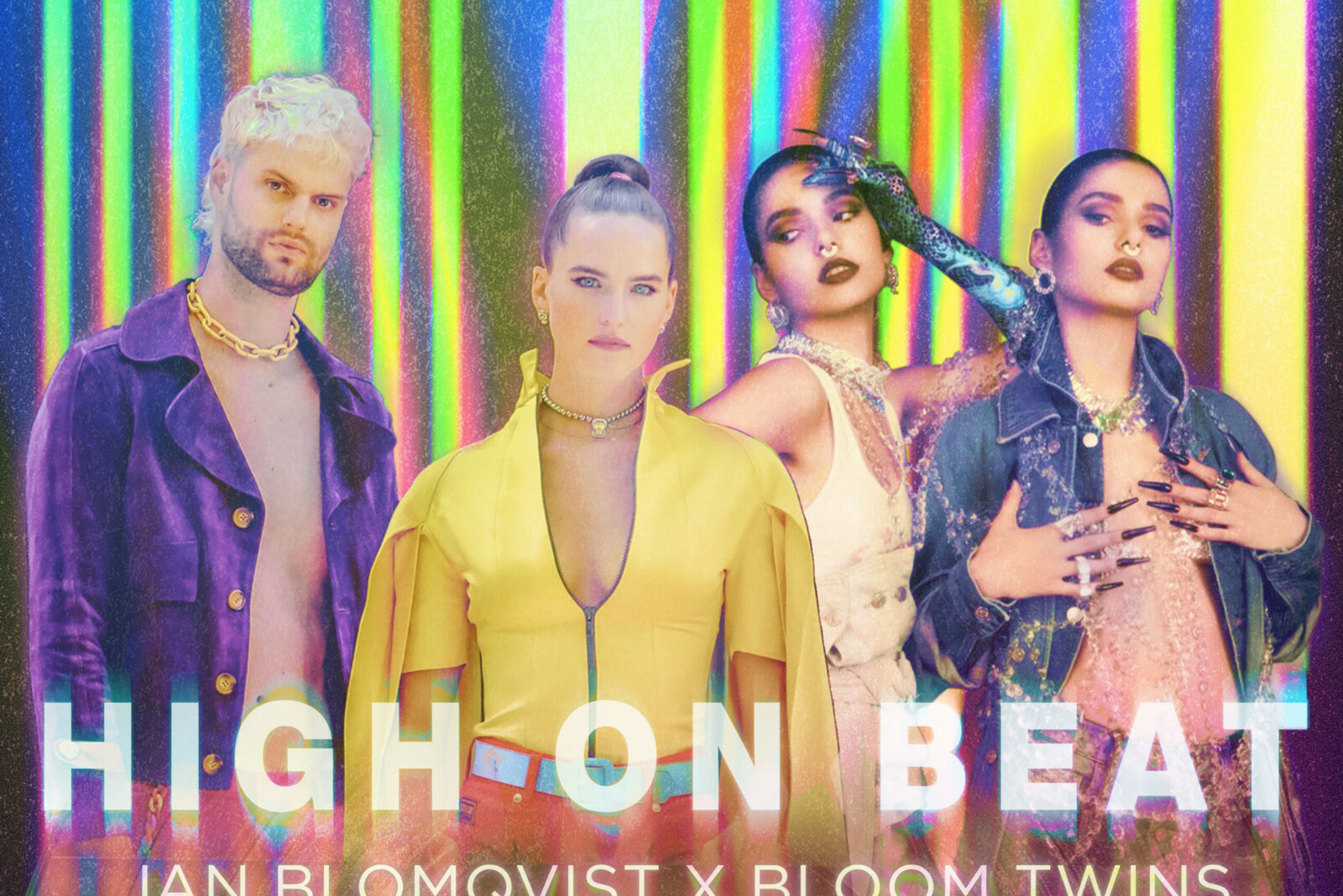 Jan Blomqvist & Bloom Twins share 'High On Beat' SOFI TUKKER remix
