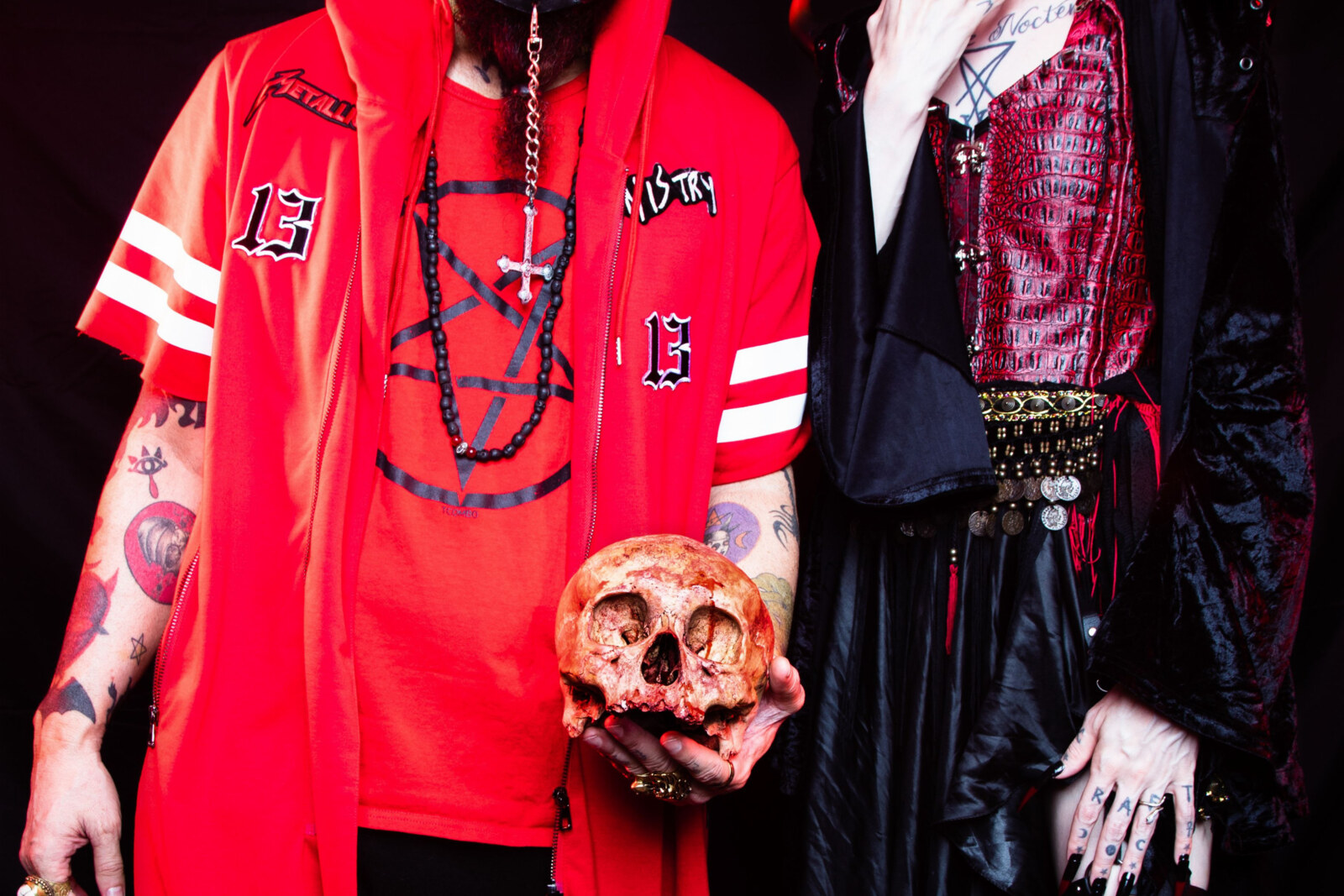 Listen to the new single from Occult-Inspired Black/Bass/Metal Duo LUNA 13