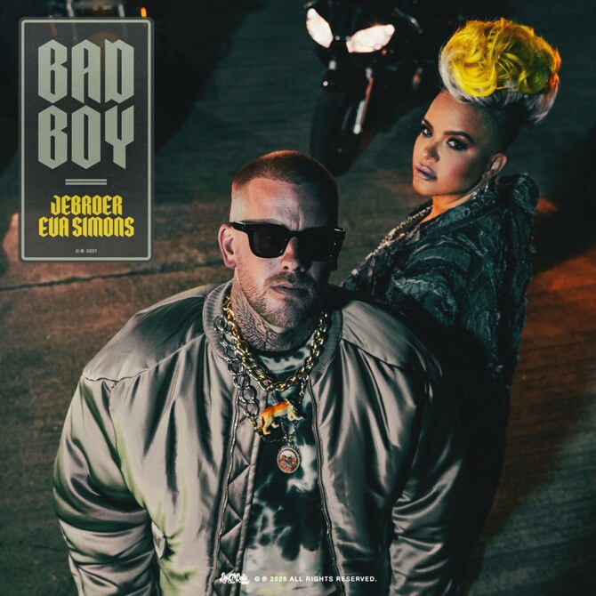 ‘Bad Boy’ Jebroer strikt Eva Simons voor een nieuwe knaller!