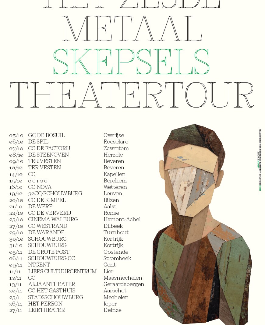 Het Zesde Metaal is klaar voor Skepsels theatertour