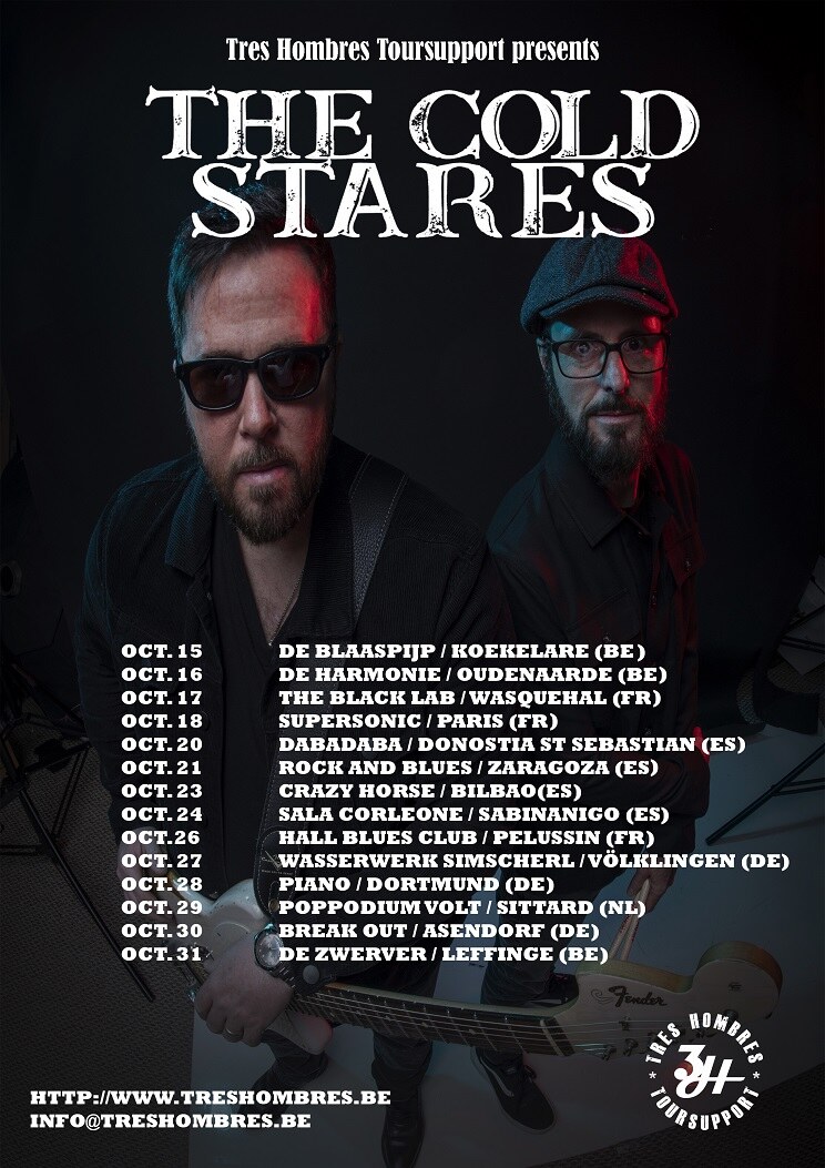 The Cold Stares kondigen BE & NL shows aan voor oktober 2021!