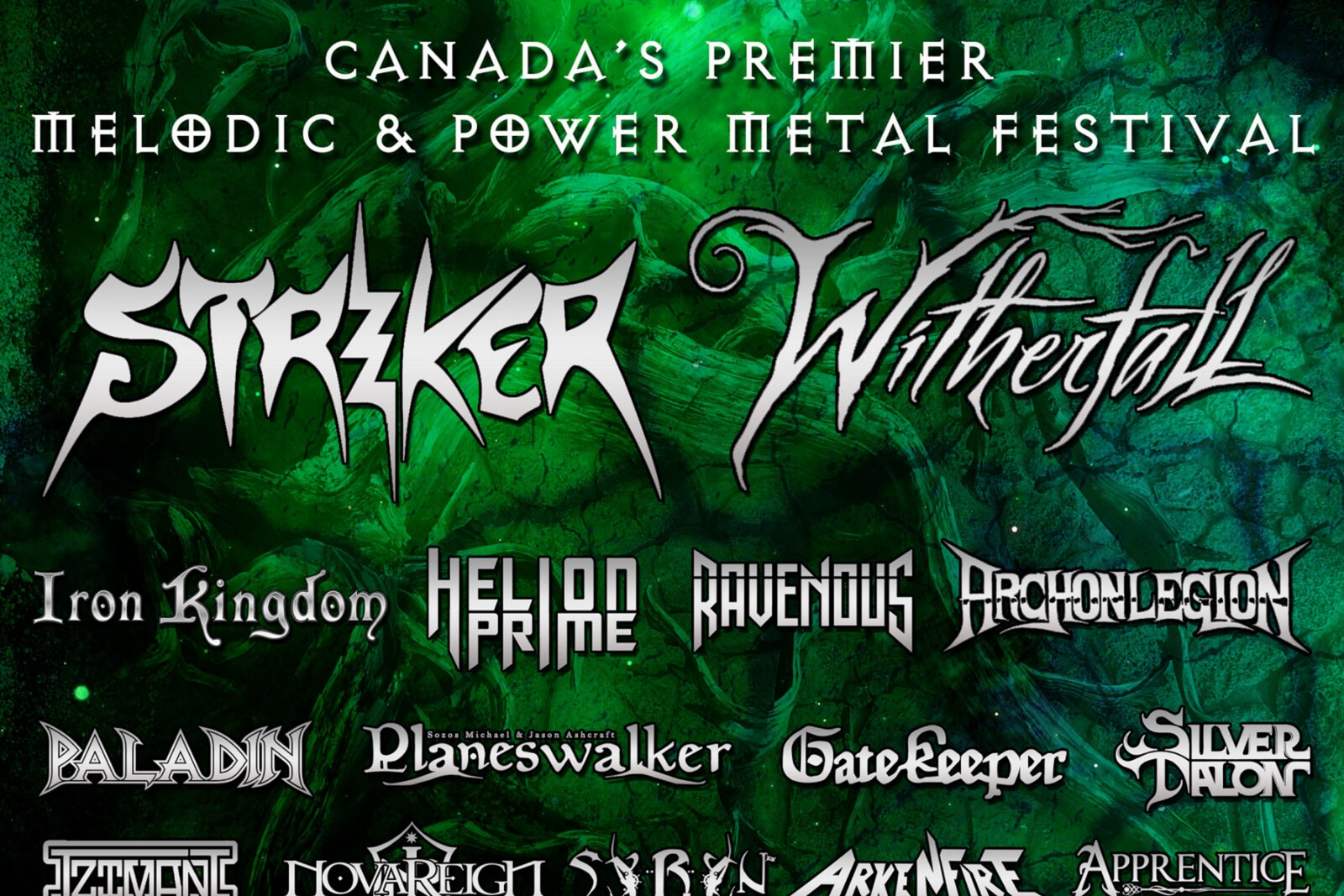 Hyperspace Metal Festival Announces 2022 Lineup w/ Striker, Witherfall, Iron Kingdom and more!