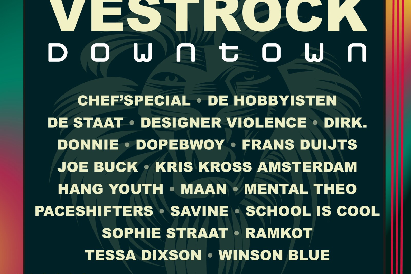 8 nieuwe namen Vestrock Downtown 2021: o.a. Kris Kross Amsterdam, Paceshifters, Sophie Straat