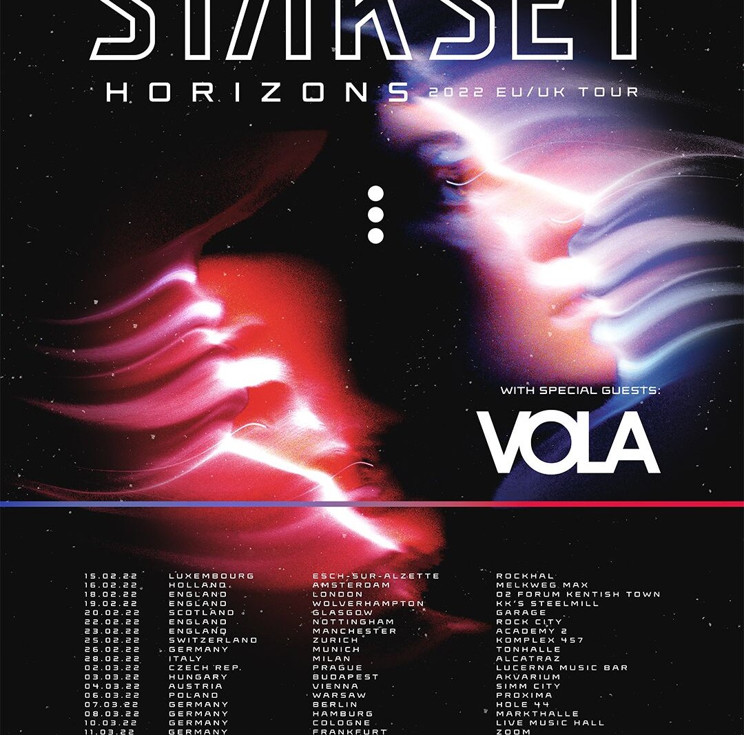 Vola Announce 2022 UK & Europe Support Tour w/ Starset!
