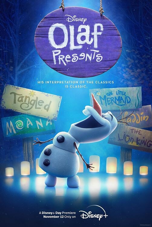 Disney+ debuts new trailer, poster and stills for "Olaf Presents"