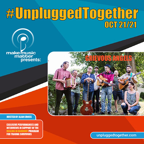 MonkeyJunk’s Steve Marriner, Grievous Angels & The Sheepdogs’ Jimmy Bowskill Join Make Music Matter’s #UnpluggedTogether Oct 21