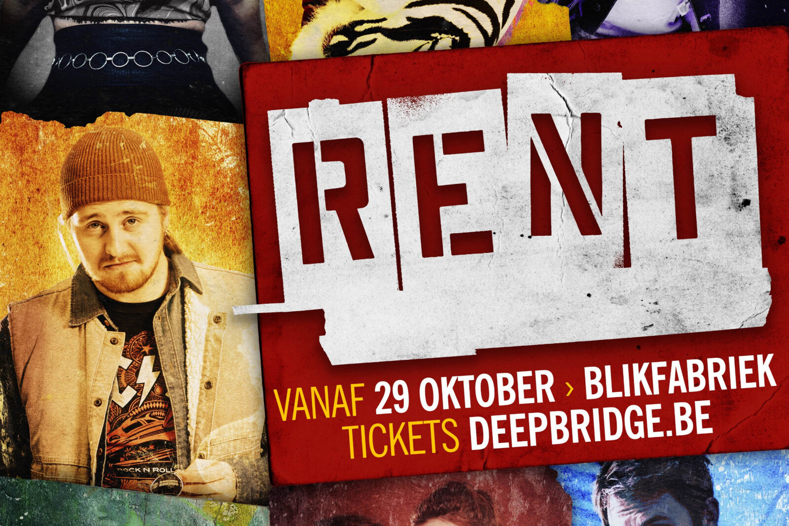 Complete ‘RENT’-cast verhuist naar De Blikfabriek voor de previews