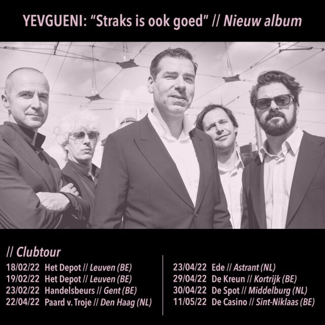 Yevgueni lanceert nieuwe video voor single "En met jou?”