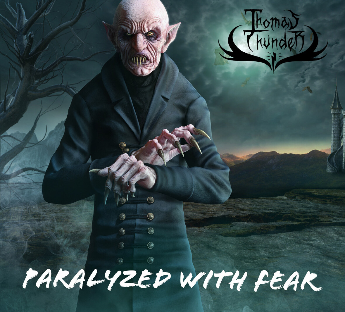 Thomas Thunder Releases New Single “Paralyzed with Fear” feat. Derek Sherinian, Ron "Bumblefoot" Thal and Tony Franklin