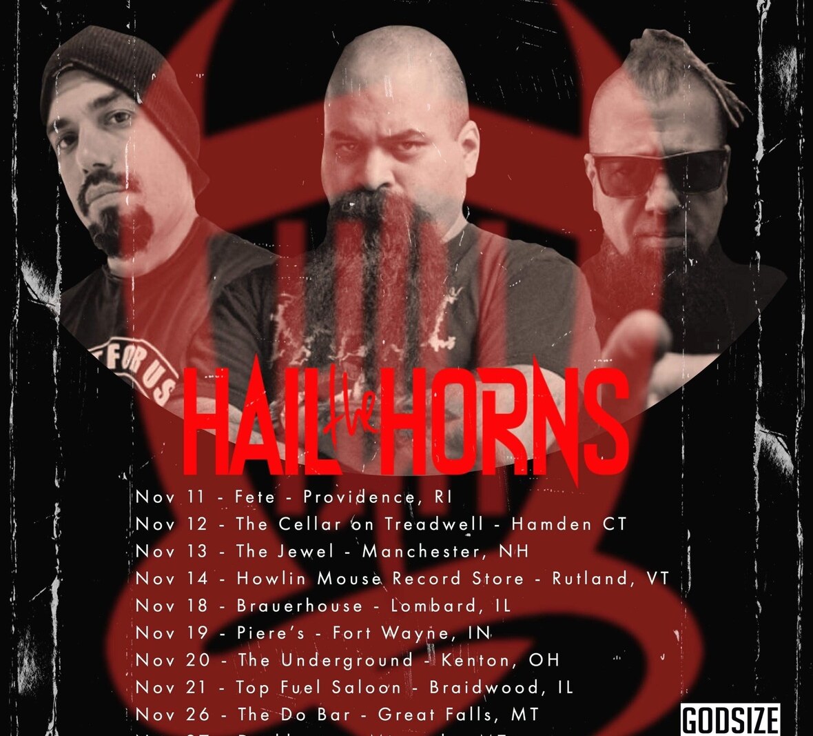Hail The Horns Announces New Tour Dates this November!