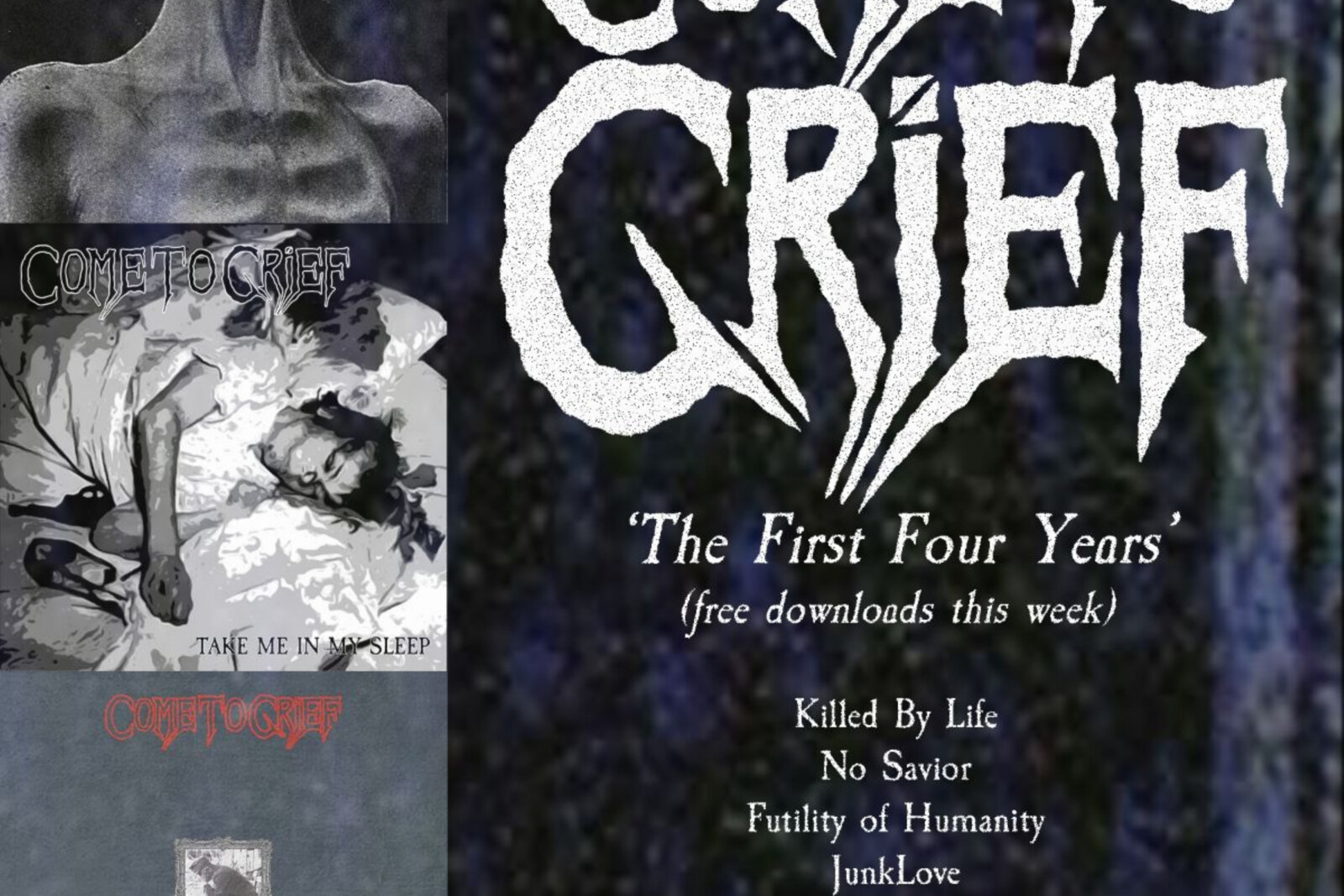 Come To Grief: New England Sludge Veterans Release Back Catalog For Free; Announce East Coast Tour Dates